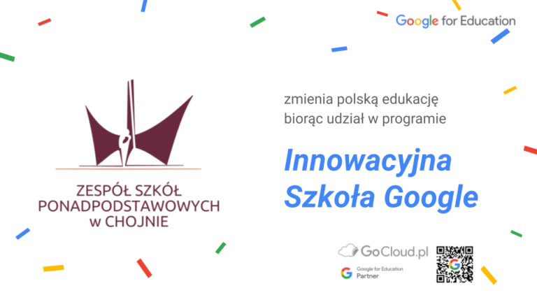 Program Innowacyjna Szkoła Google!