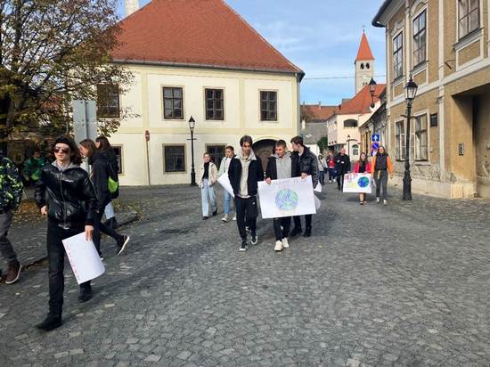 Przebieg projektu "Ponadnarodowa mobilność uczniów" na Węgrzech