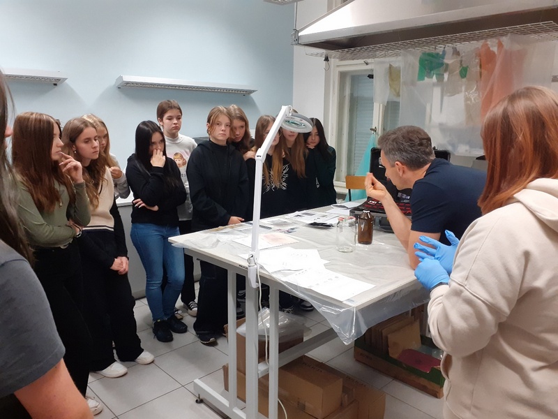 Laboratorium kryminalistyczne ZSP w Chojnie